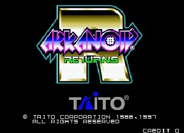 Arkanoid Returns (Japan)-MAME 2003